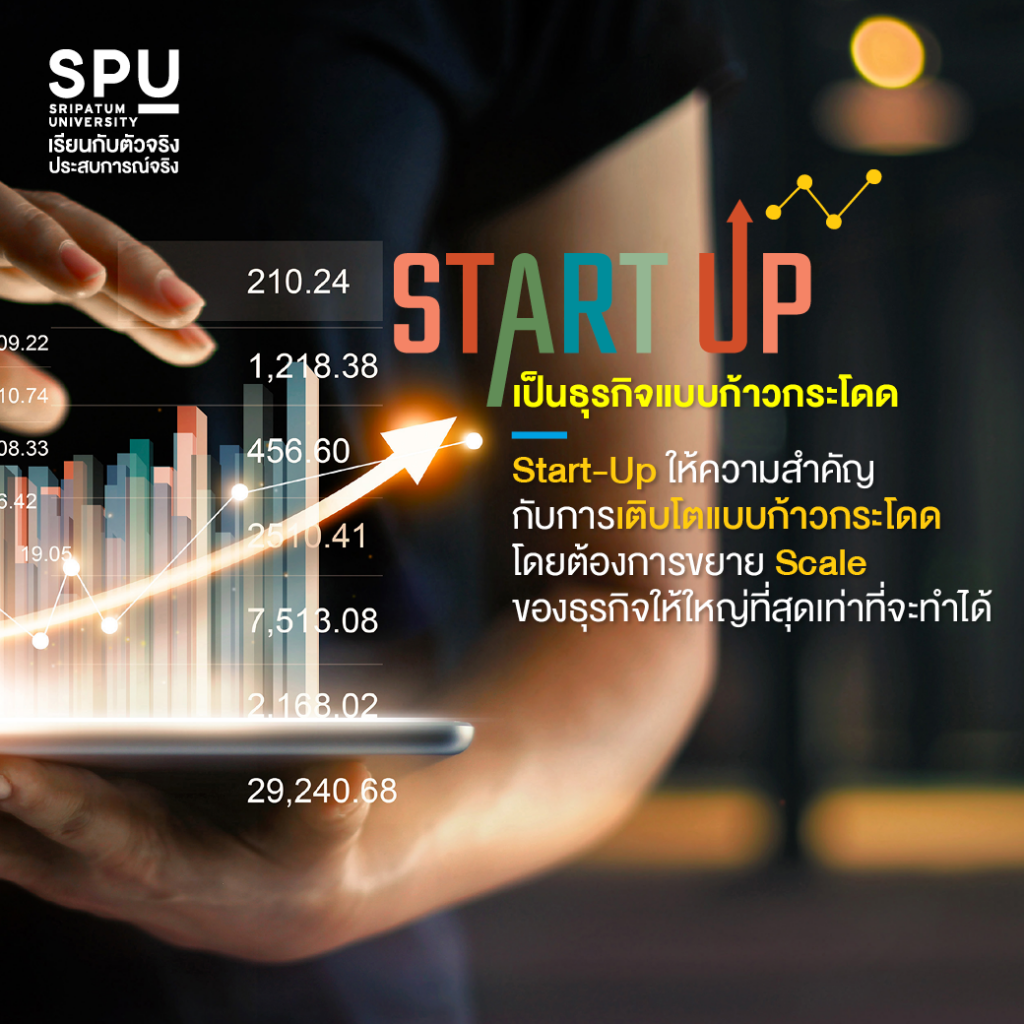 ตามรอยซีรีส์ กับคณะบริหารธุรกิจ SPU รู้จักกับ Start-Up โมเดลธุรกิจรูปแบบใหม่!