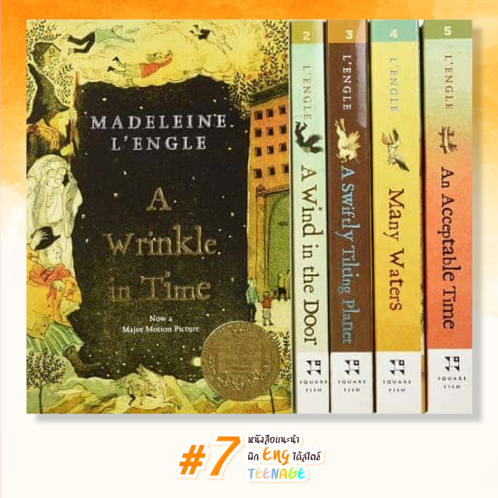 7 หนังสือแนะนำ ฝึก Eng ได้สไตล์ TEENAGE #สาขาภาษาอังกฤษสื่อสารธุรกิจ