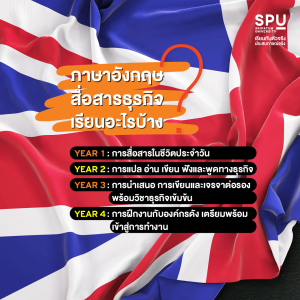 3 เซียนสายภาษา คณะศิลปศาสตร์ SPU แต่ละชั้นปีเรียนอะไรบ้าง?