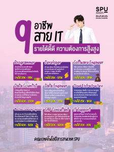 9 อาชีพ สาย IT รายได้ดี๊ดี ความต้องการสู๊งสูง
