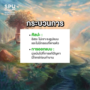 Art vs Design ศิลปะ และ การออกแบบ แตกต่างกันอย่างไร คณะดิจิทัลมีเดีย SPU 