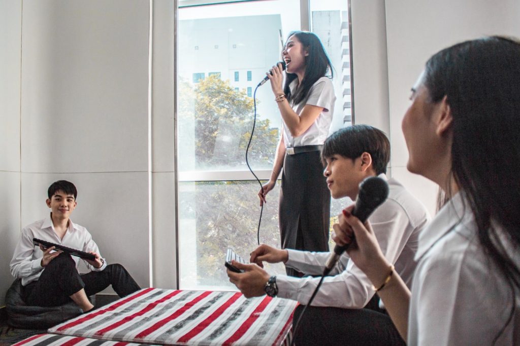 Karaoke Room ห้องคาราโอเกะ,Karaoke Room, ห้องสมุด, อาคาร11, ตึก11, SPU, มหาวิทยาลัยศรีปทุม, DEKSPU,