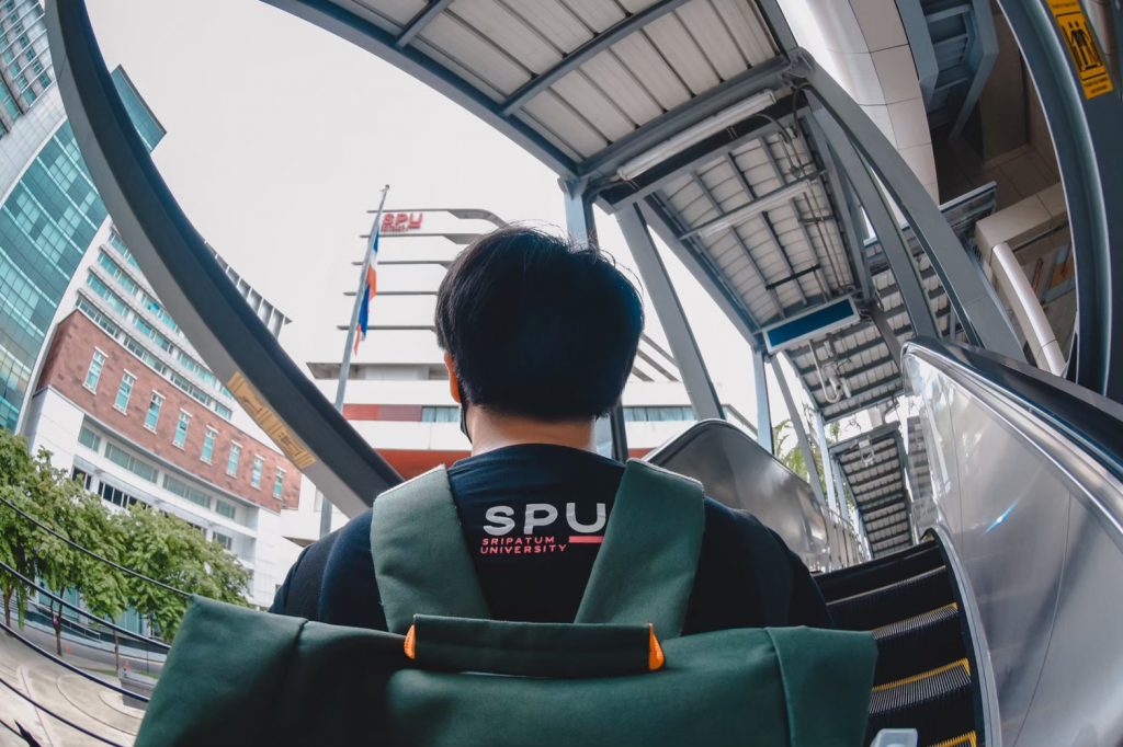 sky train หน้ามหาวิทยาลัยศรีปทุม, SPU, สถานีบางบัว, มหาวิทยาลัยศรีปทุม, DKESPU